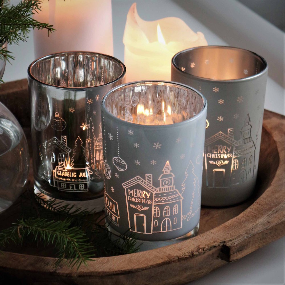 Ljuslykta God Jul Majas lyktor/Barncancerfonden Presenteriet.se
